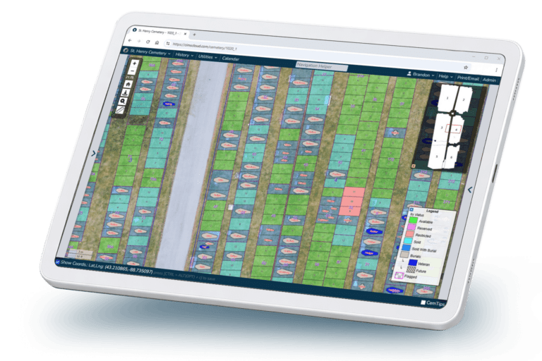 Cemetery Software for Mapping and Records Management | CIMS